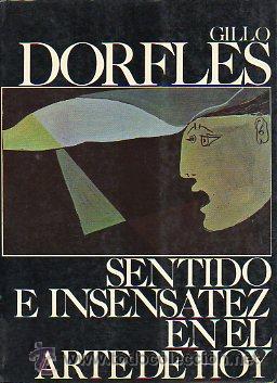 Libros: SENTIDO E INSENSATEZ EN EL ARTE DE HOY. - Foto 1