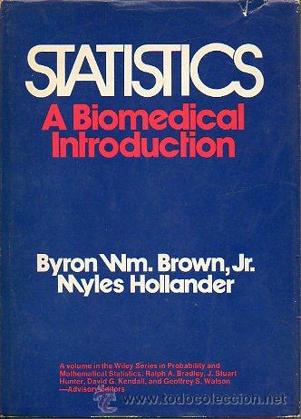 Libros: STATISTICS. A BIOMEDICAL INTRODUCTION. - Foto 1