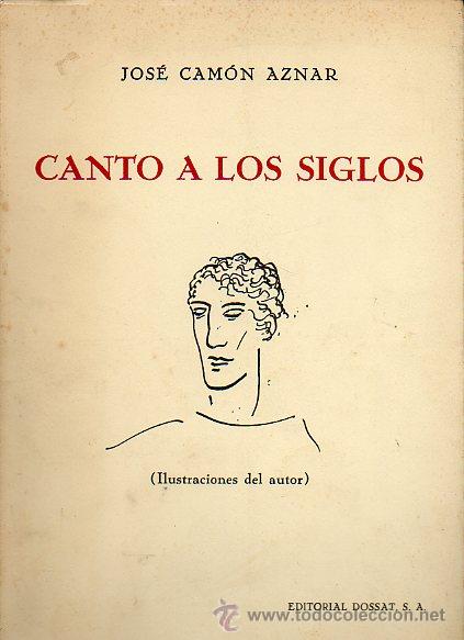Libros: CANTO A LOS SIGLOS. Ilustrado con dibujos del autor. - Foto 1
