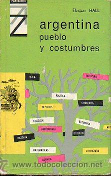 Libros: ARGENTINA. Pueblo y costumbres. - Foto 1
