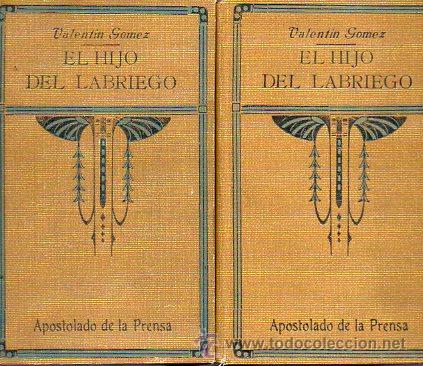 Libros: EL HIJO DEL LABRIEGO. 2 Tomos. - Foto 1