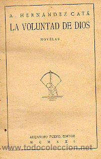 Libros: LA VOLUNTAD DE DIOS. Novelas. - Foto 1