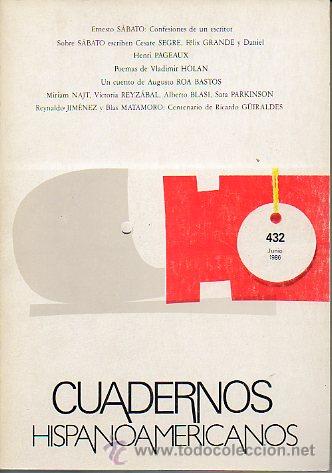 Libros: CUADERNOS HISPANOAMERICANOS. N&ordm; 432. - Foto 1