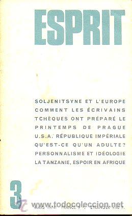 Libros: ESPRIT. 42e Ann&eacute;e. N&ordm; 433. - Foto 1