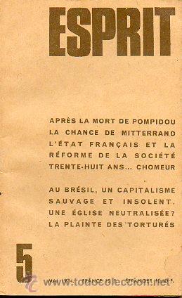 Libros: ESPRIT. 42e Ann&eacute;e. N&ordm; 435. - Foto 1