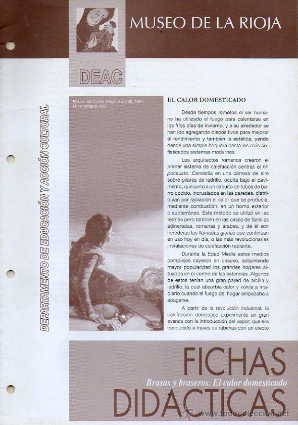 Libros: BRASAS Y BRASEROS. EL CALOR DOMESTICADO. - Foto 1