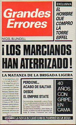 Libros: GRANDES ERRORES. - Foto 1