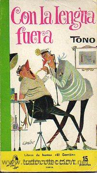 Libros: CON LA LENGUA FUERA. - Foto 1