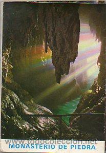 Libros: Tarjeta Postal: MONASTERIO DE PIEDRA. Desplegable con 10 postales. - Foto 1