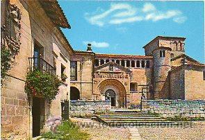 Libros: Tarjeta Postal: SANTILLANA DEL MAR. Colegiata. - Foto 1