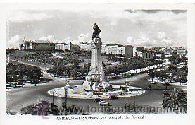 Libros: Tarjeta Postal: 45. LISBOA. Monumento ao Marqu&ecirc;s de Pombal. - Foto 1