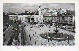 Libros: Tarjeta Postal: 307. LISBOA. Pra&ccedil;a D. Pedro IV (Rossio). - Foto 1