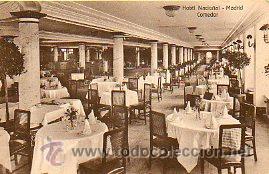 Libros: Tarjeta Postal: HOTEL NACIONAL. MADRID. Comedor. - Foto 1