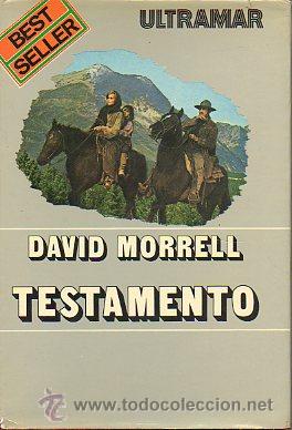 Libros: TESTAMENTO. 1&ordf; ed. espa&ntilde;ola. - Foto 1