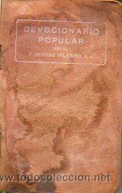 Libros: DEVOCIONARIO POPULAR. 10 &ordf; ed. - Foto 1