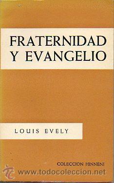 Libros: FRATERNIDAD Y EVANGELIO. - Foto 1