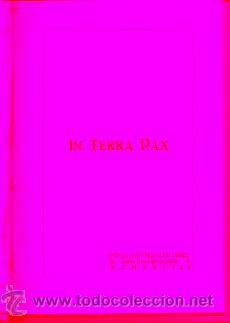 Libros: IN TERRA PAX. - Foto 1