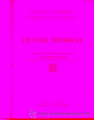 Libros: CIUDAD RODRIGO. 48 ilustrs. con texto de... - Foto 1