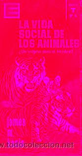 Libros: LA VIDA SOCIAL DE LOS ANIMALES. - Foto 1