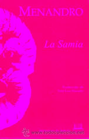 Libros: LA SAMIA. Traducci&oacute;n de Jos&eacute; Luis Navarro. - Foto 1