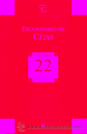 Libros: DICCIONARIO DE CITAS. - Foto 1