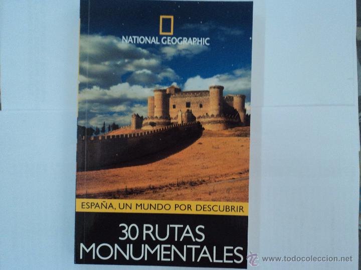 Libros: 30 rutas Monumentales - Nacional Geographic - Foto 1