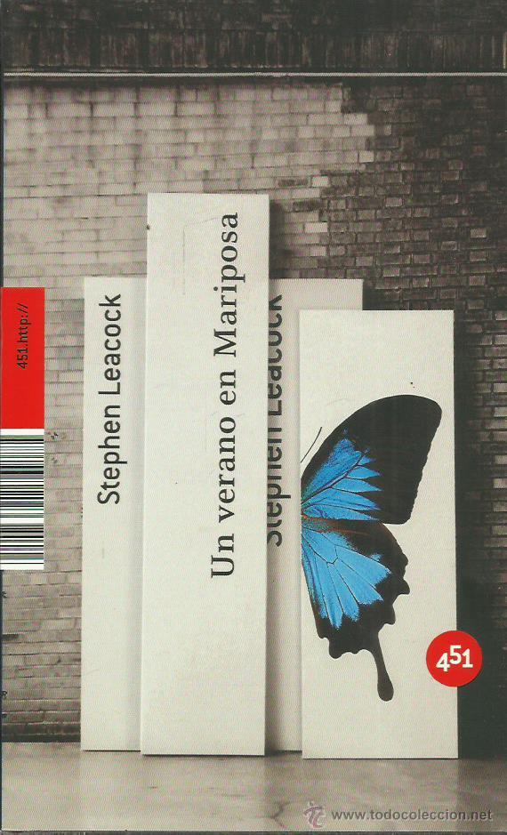 Libros: UN VERANO EN MARIPOSA - Leacock,Stephen - Foto 1