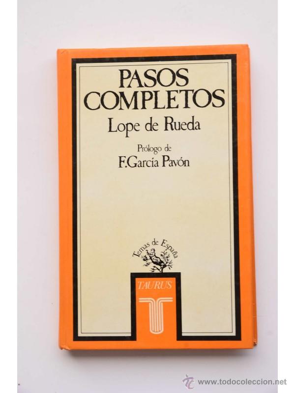 Libros: Pasos completos - RUEDA, Lope de - Foto 1