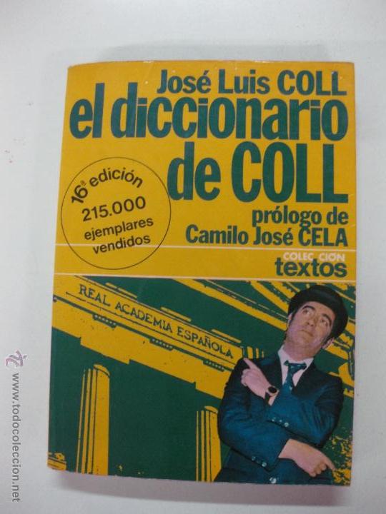 Libros: EL DICCIONARIO DE COLL - Foto 1