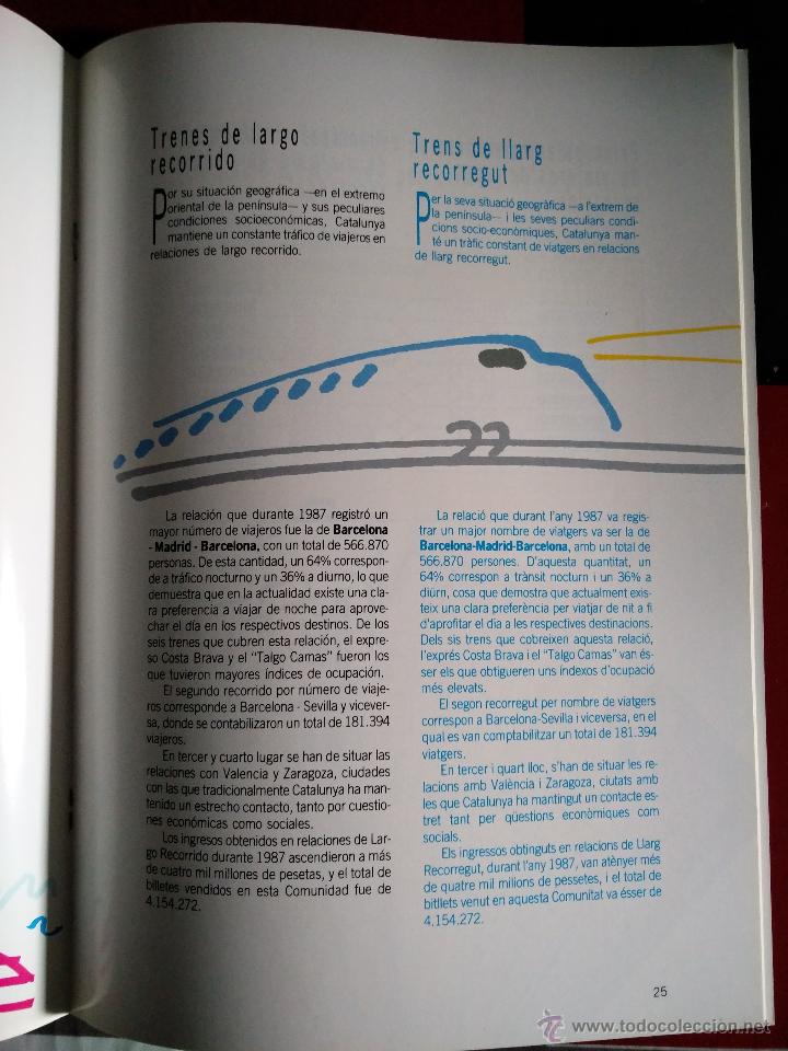 Libros: Renfe en Catalunya 1987 - Foto 2