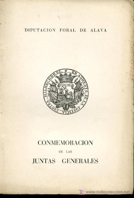 Livres: Acta de la Junta celebrada en Castillo de Mendoza 26-05-1963.Diputaci&oacute;n Foral Alava Juntas Generales