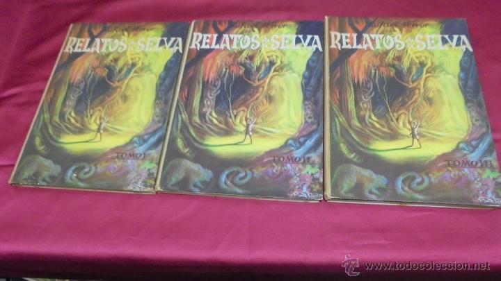 Libros: RELATOS DE LA SELVA. 3 TOMOS. RAFAEL FERRER. 1948. 1&ordf; EDICI&Oacute;N. - Foto 1