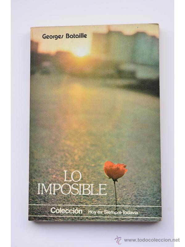 Libros: Lo imposible - BATAILLE, Georges - Foto 1