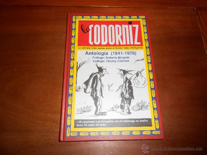 Libros: LA CODORNIZ, ANTOLOG&Iacute;A 1941-1978 - Foto 1