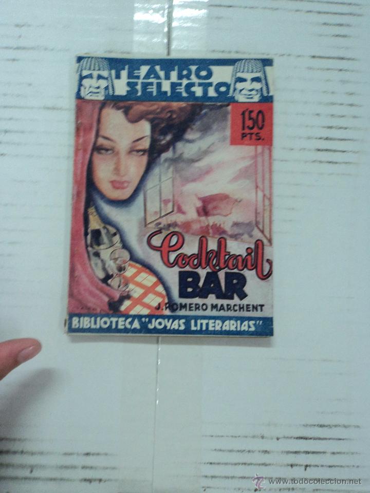 Libros: Cocktail - Bar - J. Romero Marchent - Teatro Selecto - Foto 1
