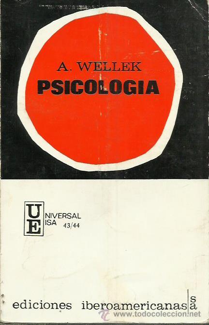 Libros: PSICOLOGIA - Wellek,Albert - Foto 1