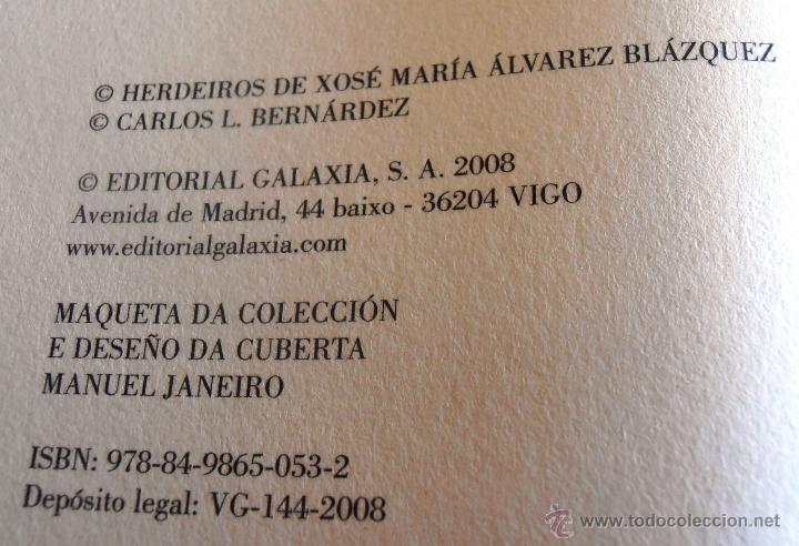 Libros: VIDA E OBRA DE XOSE MARIA ALVAREZ BLAZQUEZ, ESCOLMA DE TEXTOS - Foto 2