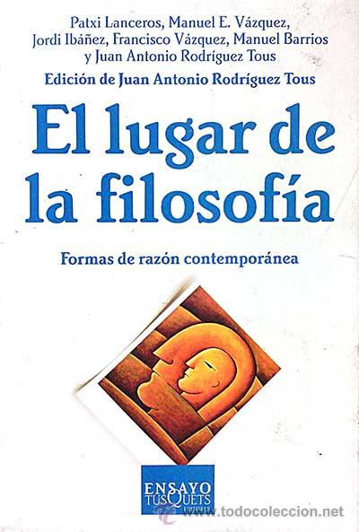 Libros: El lugar de la filosof&iacute;a - VV. AA. - Foto 1