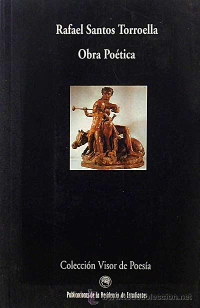 Libros: Obra Po&eacute;tica - Rafael Santos Torroella. - Foto 1