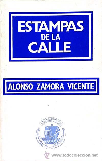 Libros: Estampas de la calle - Alonso Zamora Vicente - Foto 1