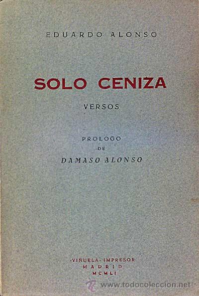 Libros: Solo ceniza - Eduardo Alonso - Foto 1