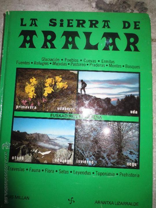 Libros: la sierra de aralar. luis millan - Foto 1