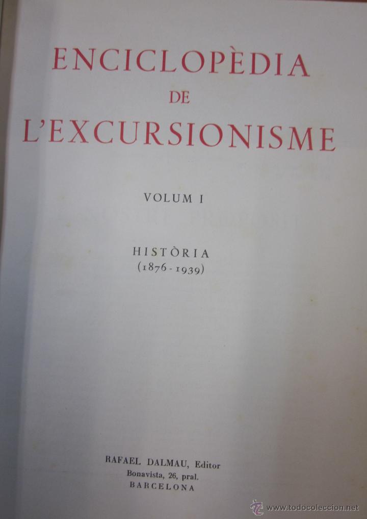 Libros: Enciclop&egrave;dia de l&acute;excursionisme. 2 volums - VARIOS - Foto 4
