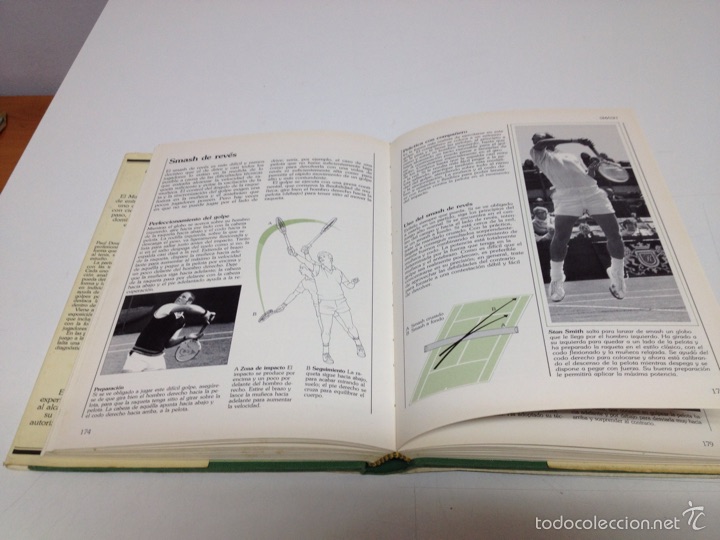 Libros: Manual de tenis (H. Blume Ediciones - 1982) - Foto 3