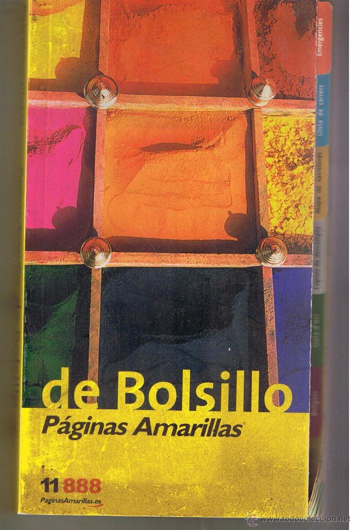 Libros: PAGINAS AMARILLAS DE BOLSILLO. 2005. (Z3) - Foto 1