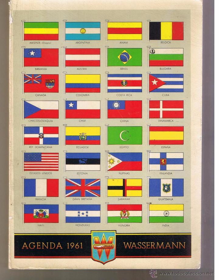 Libros: AGENDA 1961. WASSERMANN.  (Z3) - Foto 1