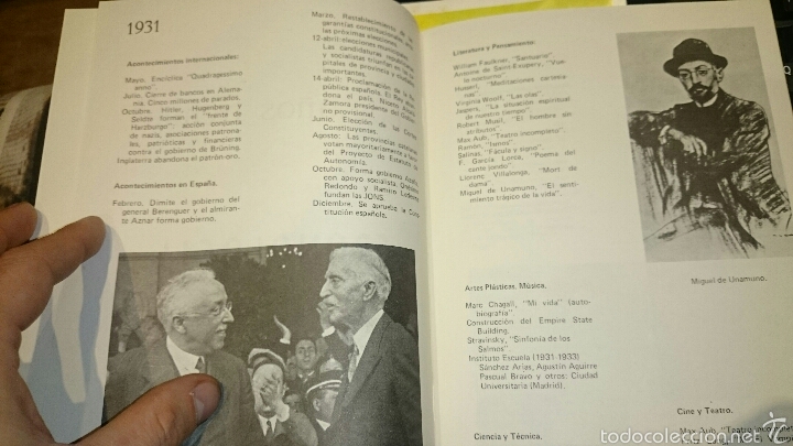 Libros: los a&ntilde;os treinta, cronologia, - Foto 2