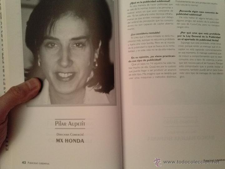 Libros: LIBRO PUBLICIDAD SUBLIMINAL  @ - Foto 2