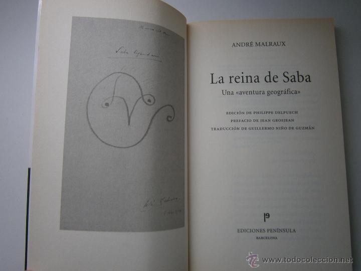 Libros: LA REINA DE SABA Andre Guzman Peninsula 2007 EC - Foto 10