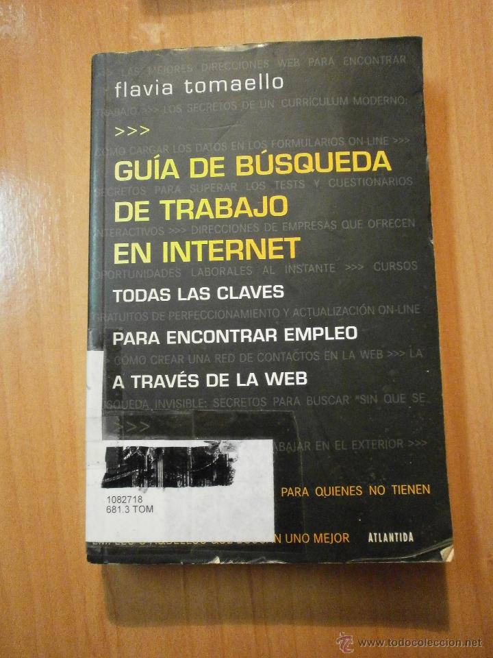 Libros: FLAVIA TOMAELLO -- GUIA DE  BUSQUEDA DE TRABAJO EN INTERNET - Foto 1